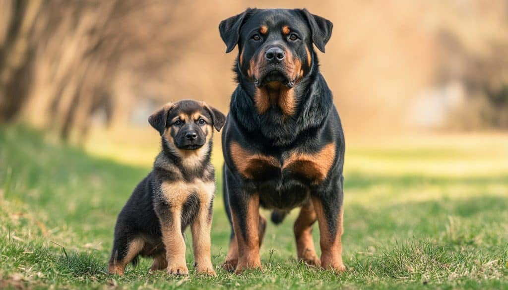 german shepherd vs rottweiler