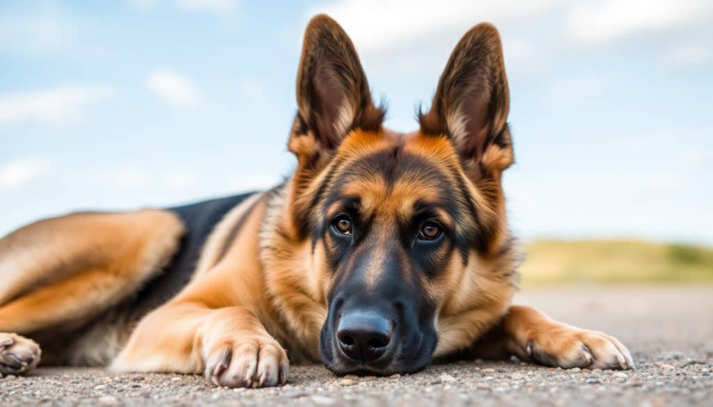 when do german shepherds calm down